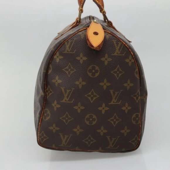 LOUIS VUITTON Monogram Speedy 30 Hand Bag - Picture 4 of 16